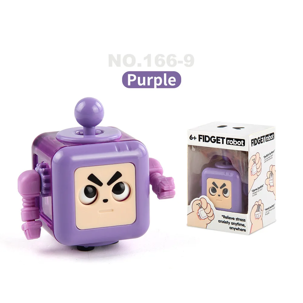 Fidget Speelgoed Anti Stress Kubussen Regenboog Vingertop Infinity Magic Cubo Infinito Vierkant Zintuiglijk Speelgoed Decompressie