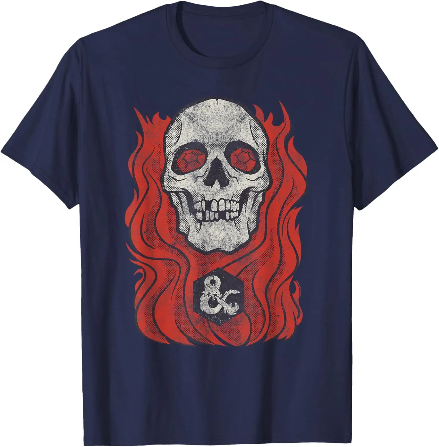 

Оригинальная футболка Miniso X Dungeons & Dragons 50th Flaming Lich от Unicorn