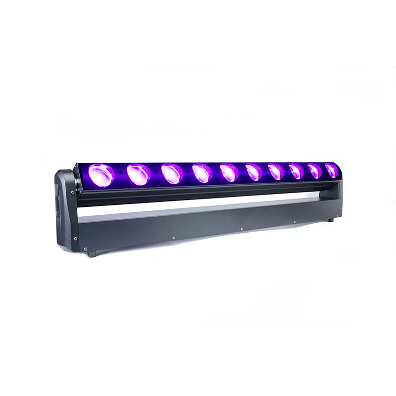 Stage LED Dyeing Light 10pcs 40W Scanning Point Control Bar Stage Light
