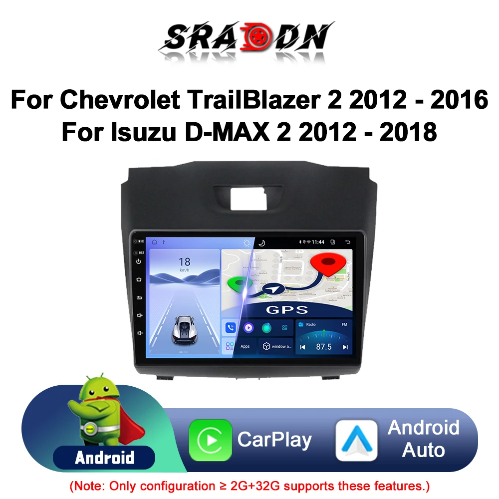 

Для Chevrolet TrailBlazer S10 Holden Colorado Isuzu D-Max DMAX Android автомобильный радиоприемник мультимедийный плеер навигация GPS авто стерео