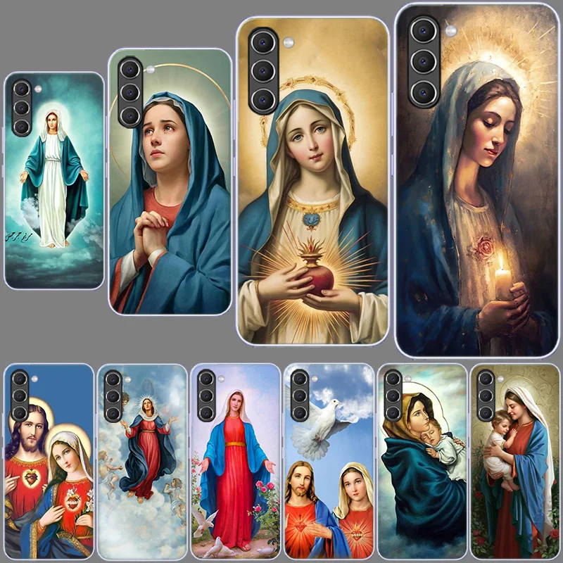 Virgin De Guadalupe Virgen Mary Phone Case for Samsung A54 A14 A24 A34 5G Galaxy A02S A03S A04S A12 A22 A32 A52 A72 A13 A23 A33