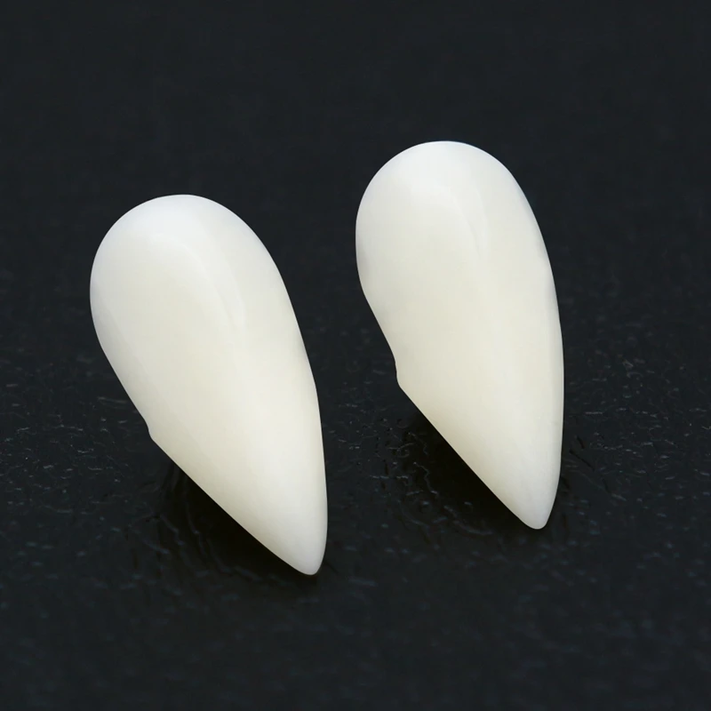 1 Set Halloween  Teeth Dentures Props Party Costume Decoration Dentures Teeth Bands Solid Glue