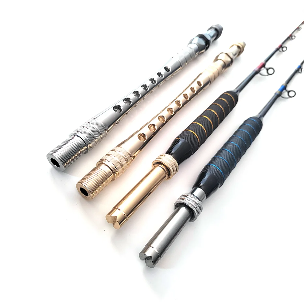 1.8m 2sec Boat Fishing Rod 6mm/575g Aluminum Butt Sea Fishing Rod 8+1 Fuji Guide Boat Rod Anti-slip Handle