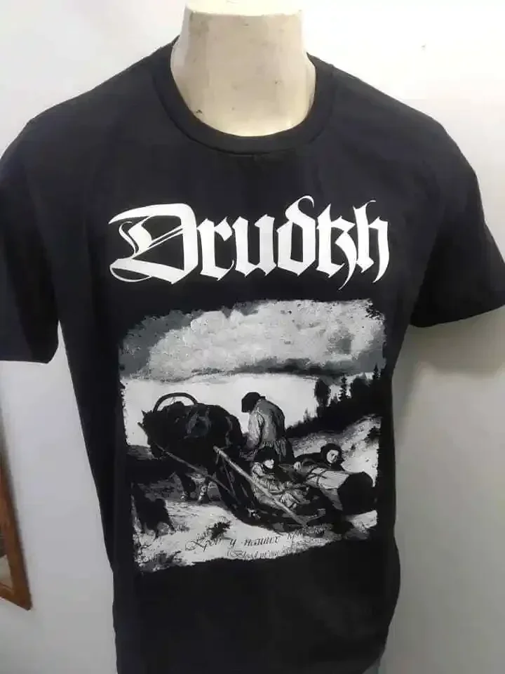 Drudkh T-Shirt Nokturnal Mortum Mgla  Kroda Darkthrone Hate Forest Horna