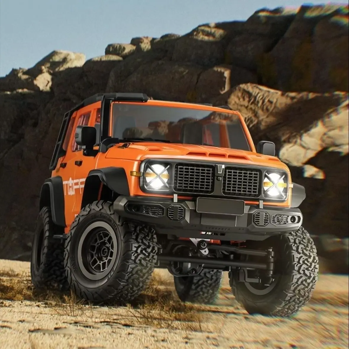 2025 Mn Mn300 Tank Remote Control Model Car Rc Climbing Four-Wheel Drive Off-Road Vehicle Model Toy Boy Gift