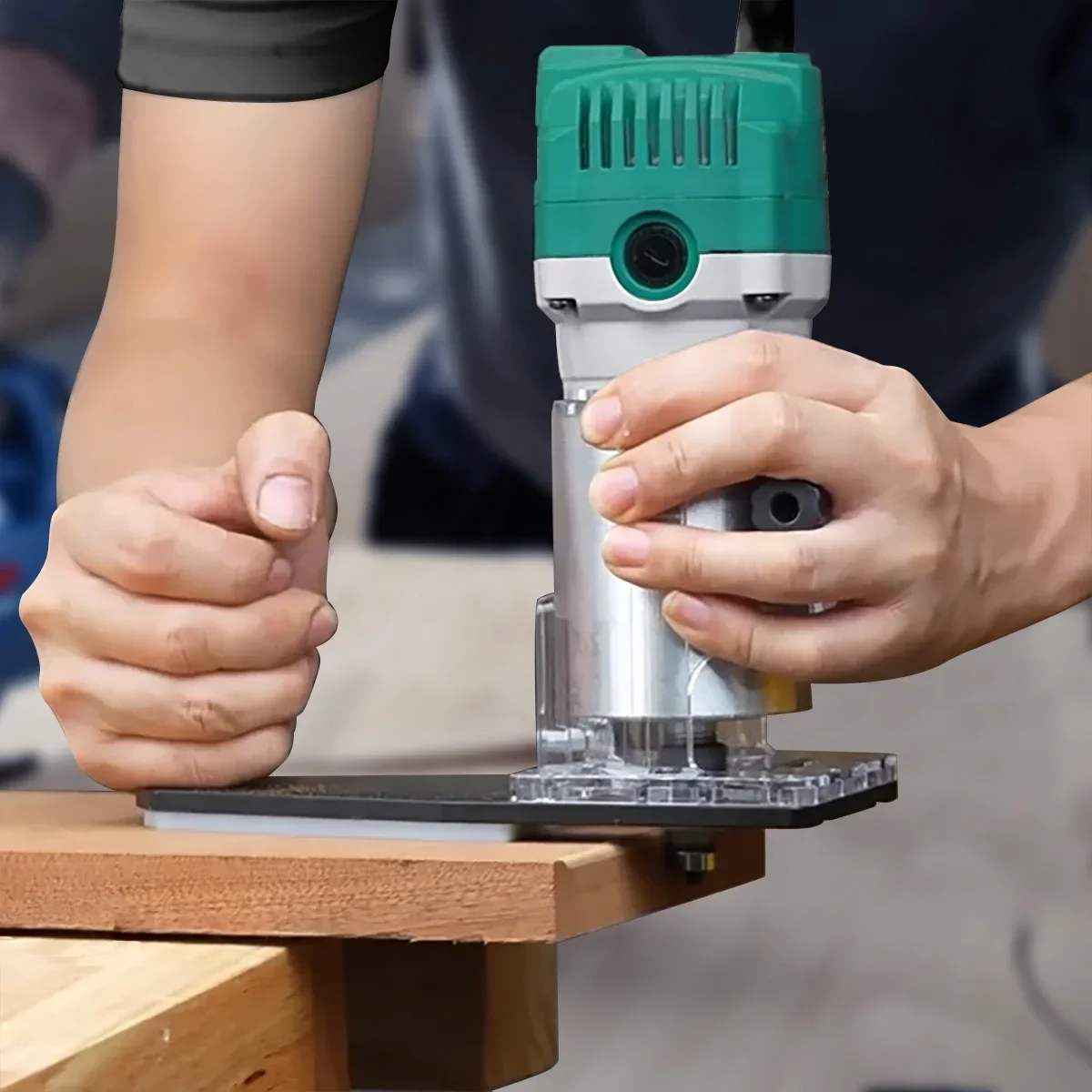 Randvormende freesbasis - Randgeleider voor houtbewerking Cirkelsnij- en hoekafrondingsgereedschap, R-hoek Randafschuining Freesbasis