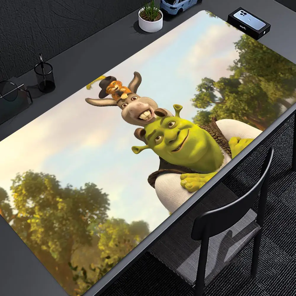 S-Shreks Mouse Pad Pc Gamer Computer Table Xxl Mouse Pad keyboard Gaming Accessories Desk Mat Keyboard Mousepad Cabinet Large 90