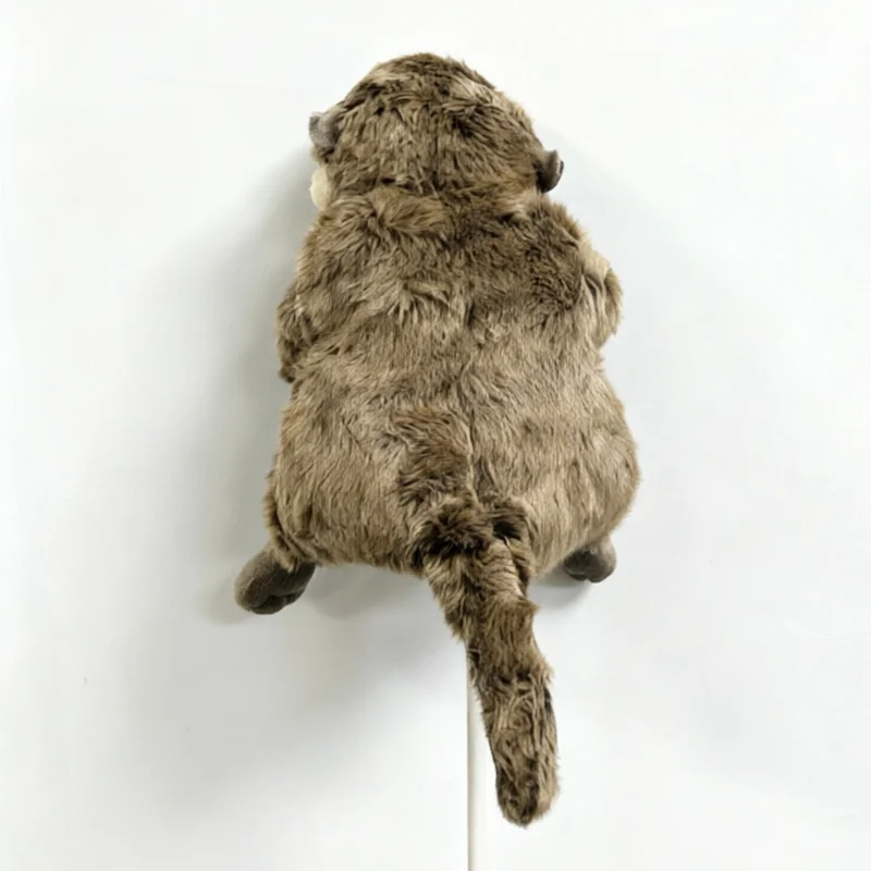 Tianwell Golf Driver headcover Brown gray Squirrel design Animal Golf Club Headcover view 6