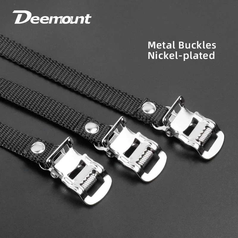 20pcs Buckled Straps for Bicycle Gym Spinning Bike Footboard Toe Clips Cycling Pedal Rope Workout Demo Racing Shoe Harness Belt