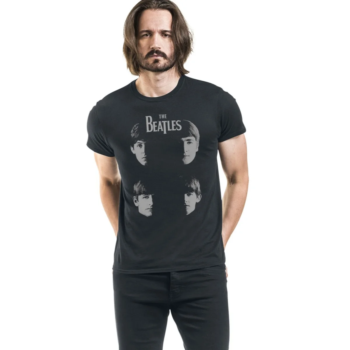 New The Beatles Graphic Cotton T-shirt Unisex Summer Short Sleeve Fashion Brand Tee Luxury Casual Vintage Tees
