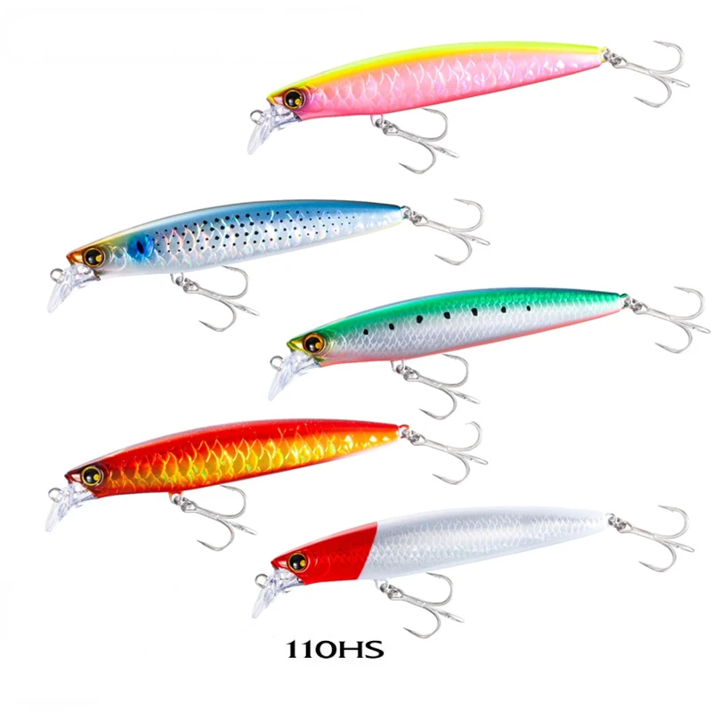 Fake Bait 110K Sea Bass Shell Spanish Mackerel Minorua Bait