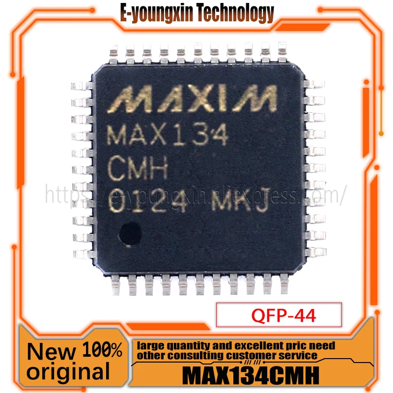 

100% Новый оригинальный флэш-накопитель MAX134CMH MAX134 134 134CMH QFP