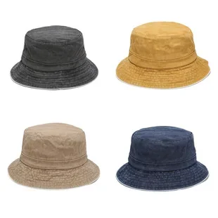 

Unisex Washed Fisherman Hat - Summer Shield Bucket Cap for Men Women, Outdoor Travel