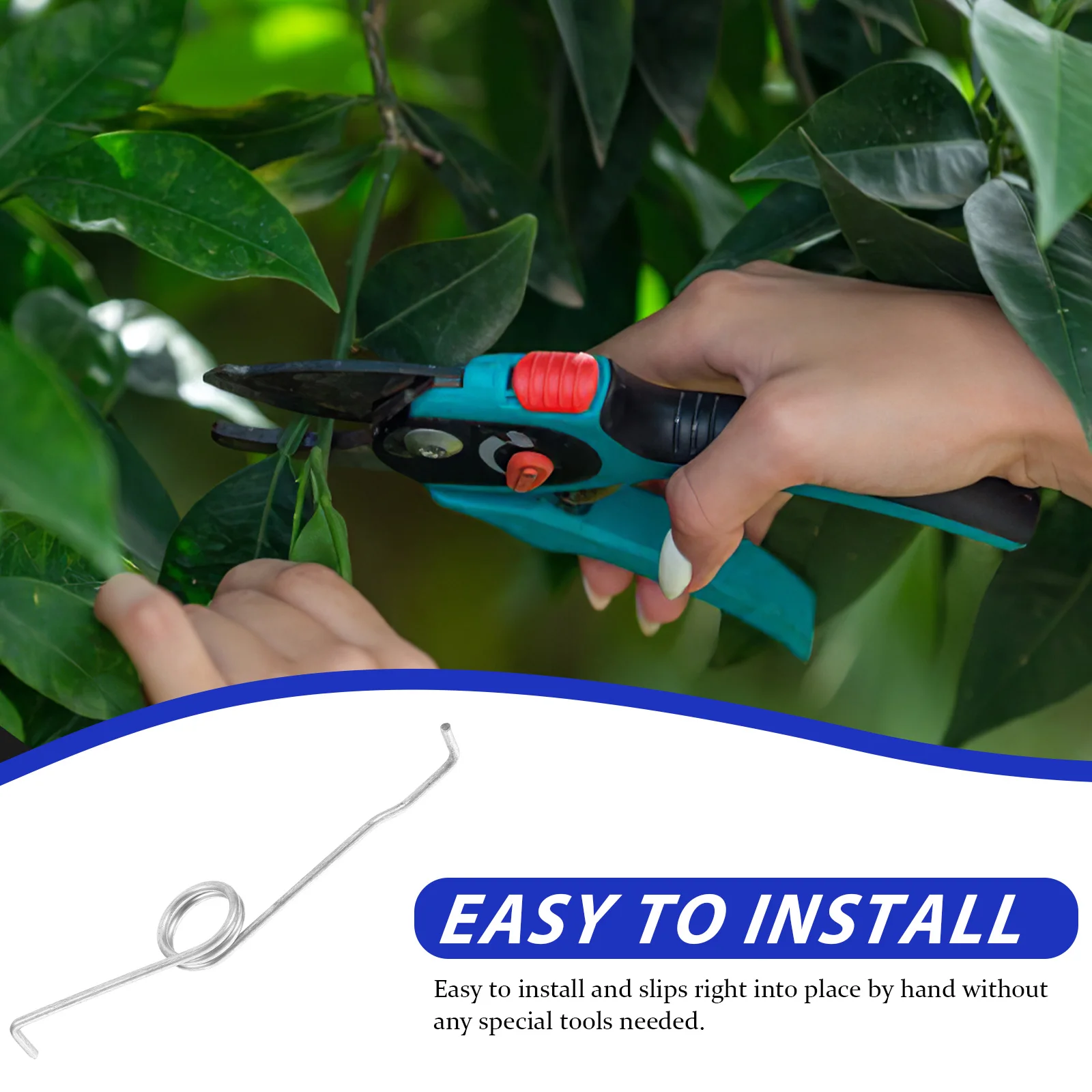 

10 Pcs Fruit Branch Shears with Spring Handheld Pruners Springs Garden Accessories Steel Replaceable for