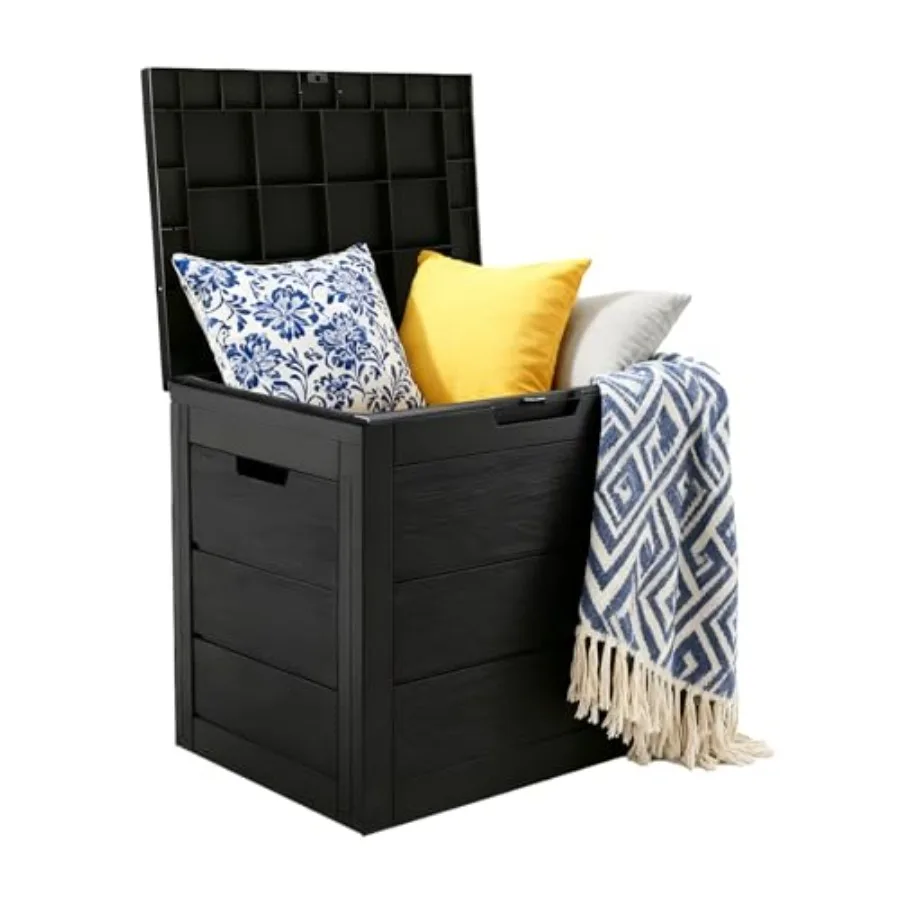 

Водонепроницаемый уличный ящик для хранения объемом 35 галлонов, из полимерной смолы, для доставки посылок на улице