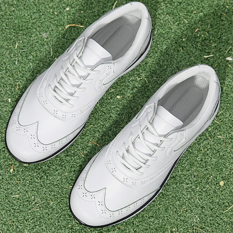 Men Golf Shoes Casual Breathable Waterproof Non-slip Golf Outdoor Training Shoes