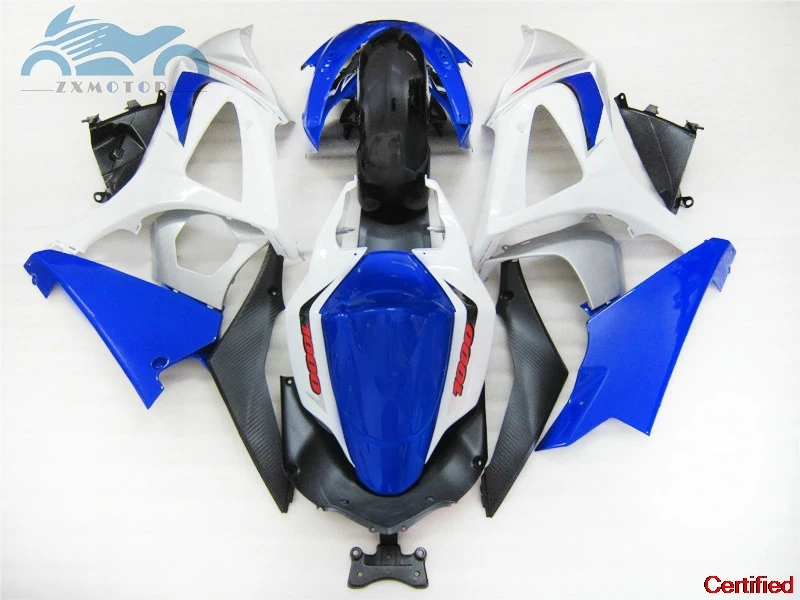 

Body Fairing Kits For Suzuki GSXR 1000 GSXR1000 2007 2008 K7 K8 Motorcycles Street Fairings Kit 07 08 Blue White GS26