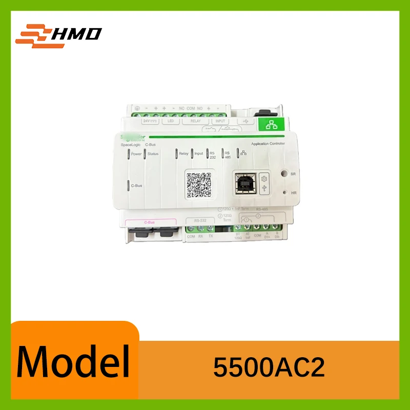 5500AC2 C-Bus Application Controller Ethernet RS232 RS485 DIN Rail 24VDC Smart Home Building Automation