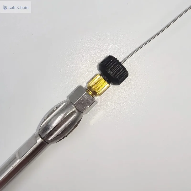 0.17*90mm Fingertight Fitting System Stainless Steel Capillaries Instrument Parts Accessories Replace AJ1-1661 Consumables