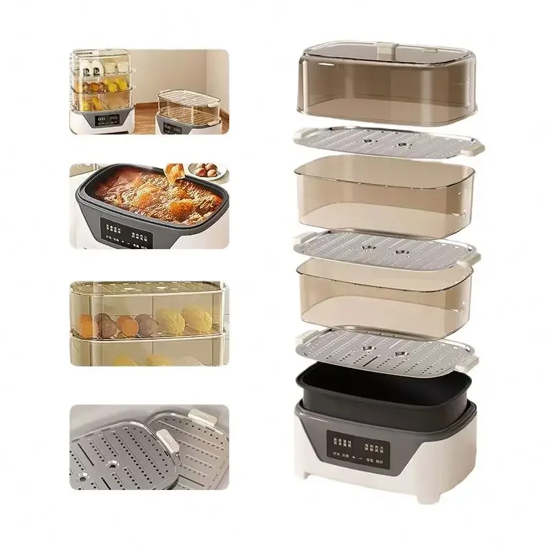 Trending Smart Electric Cooker - Multifunctional Stock Pot with Steamer for Household Kitchen