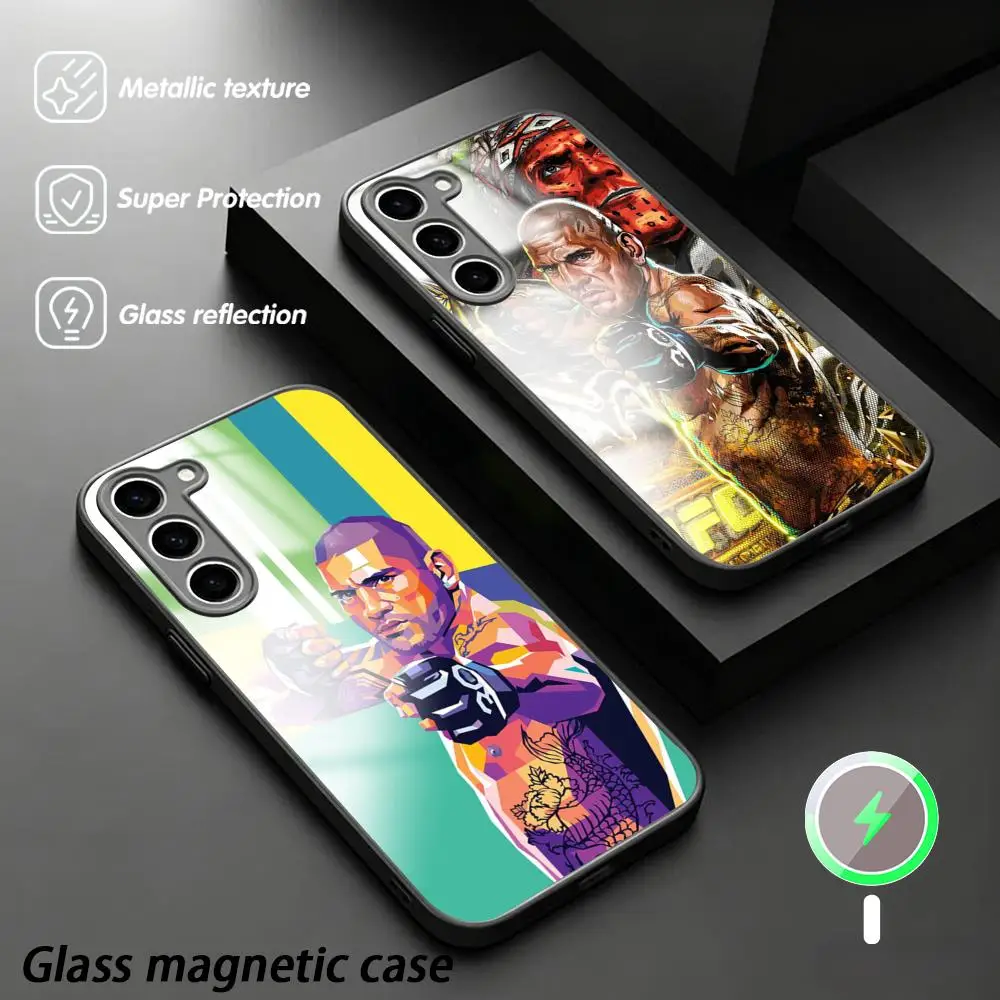 Powerful fighter Pe-Re-ra cool Phone Case For Samsung S26 S25 S24 S23 S22 S21 Plus Ultra Fold A Glass Magnetic Case