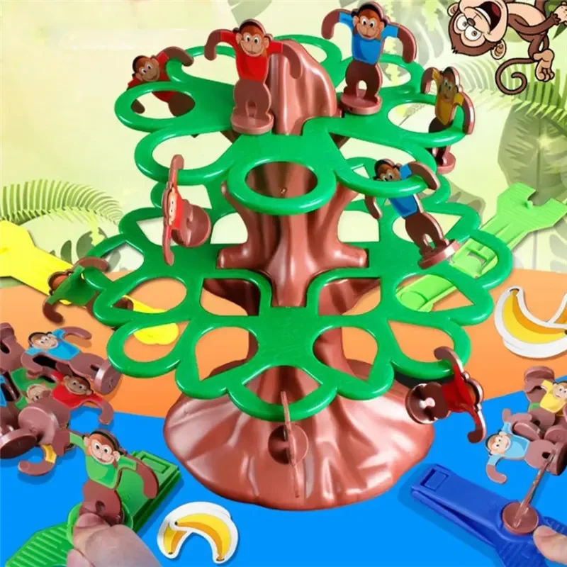 Intelligence Children Toys Monkey Climbing Tree Board Game Family Friends Interactive Party Desktop Game Toy for boys Girls