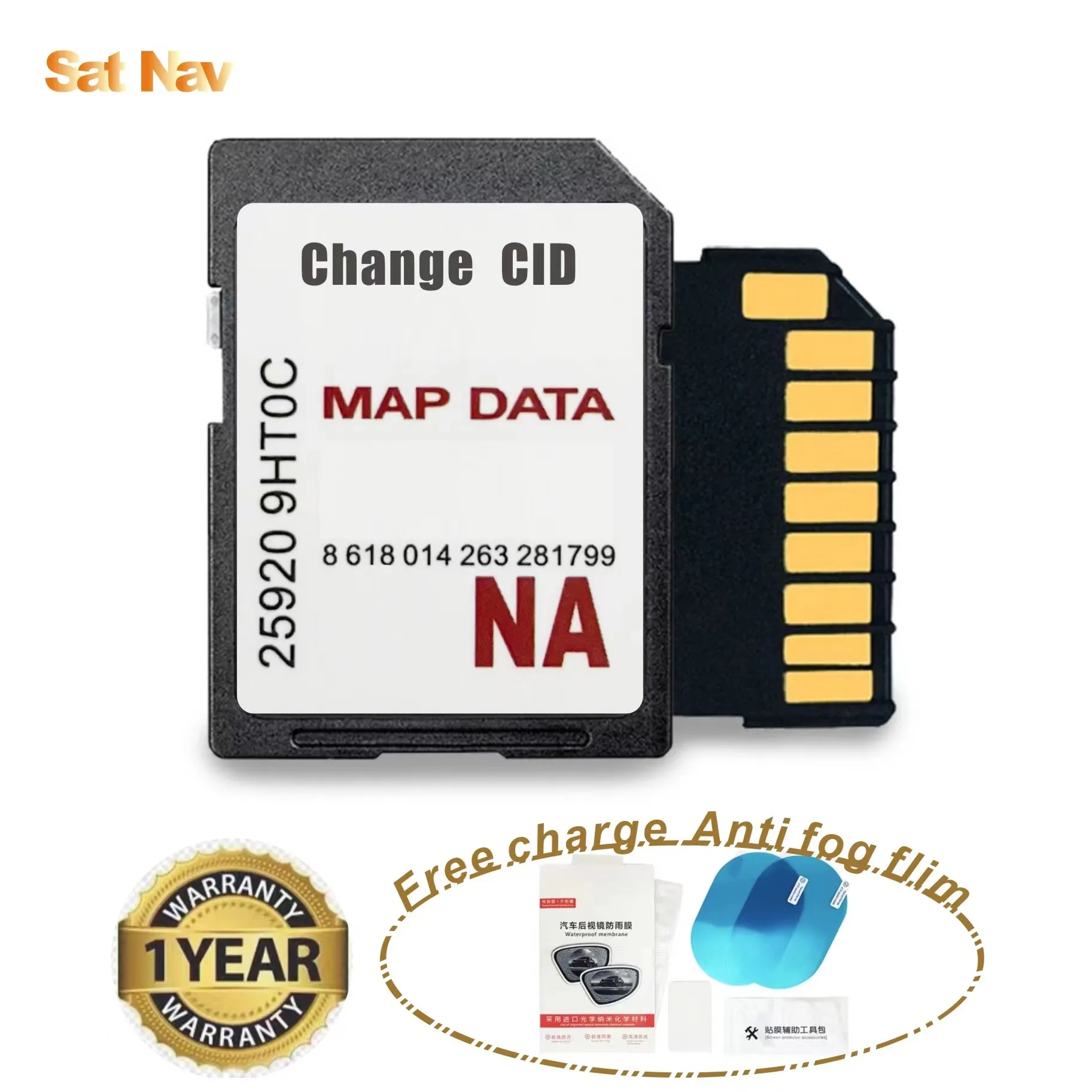 SD Card Navigation GPS Map Update for Nissan Connect US Canada 2019 25920-9HT0C Altima Rogue Sentra Xterra Titan Frontier