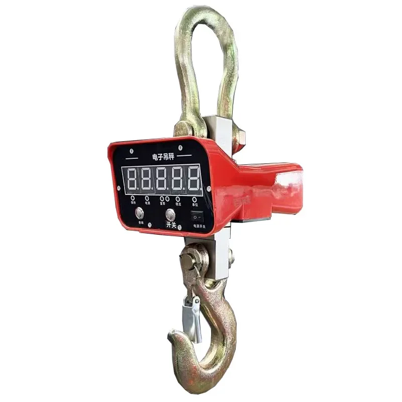 

Wireless Hook Scale with High Accuracy and 1 Ton Cast Iron Thickened Ideal for Industrial Weighing and Hanging Applications