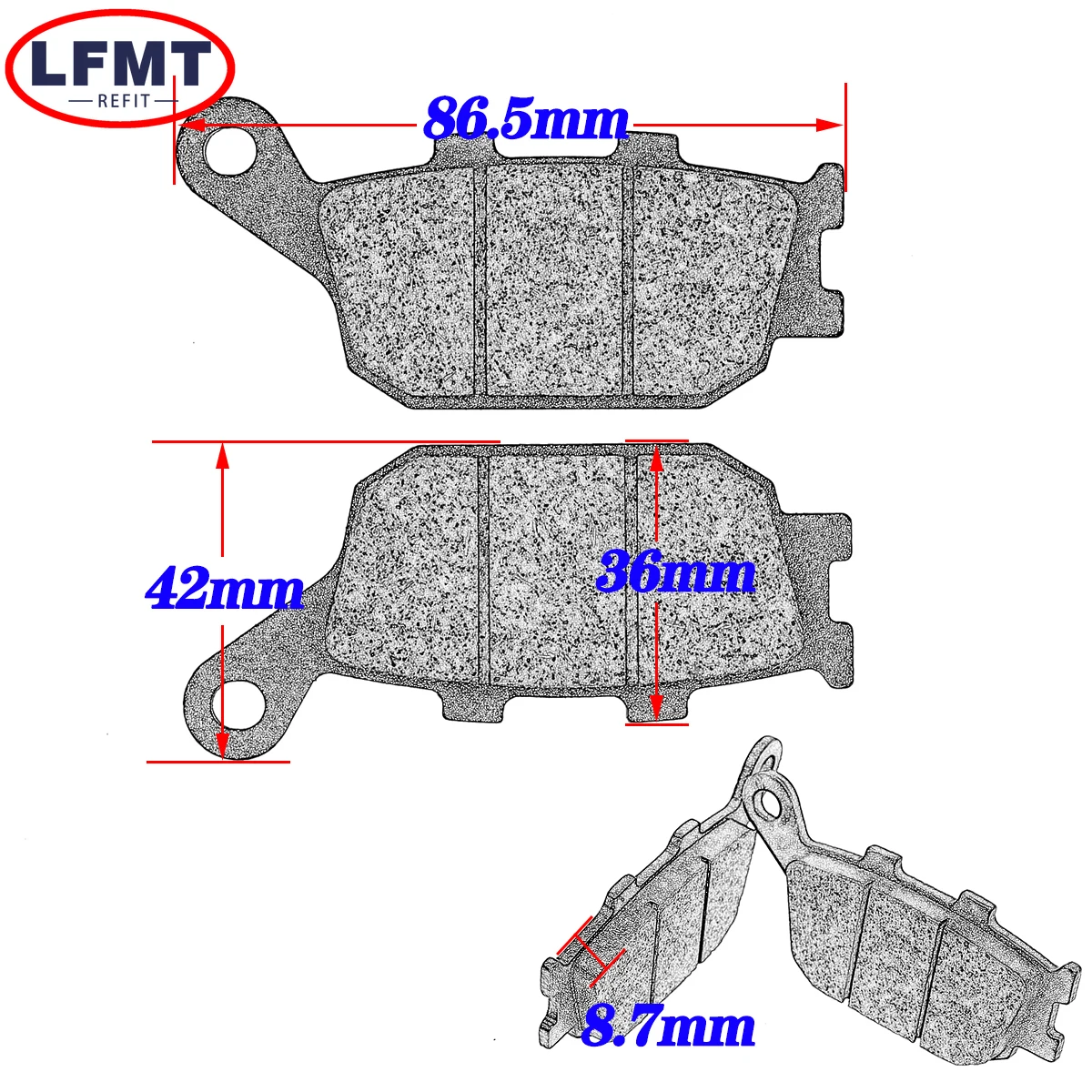 For HONDA CBR600RR CBR600 RR 2005 2006 CBR1000RR CBR1000 RR 2004 2005 Motorcycle Parts Front & Rear Brake Pads Kit Brake Disk