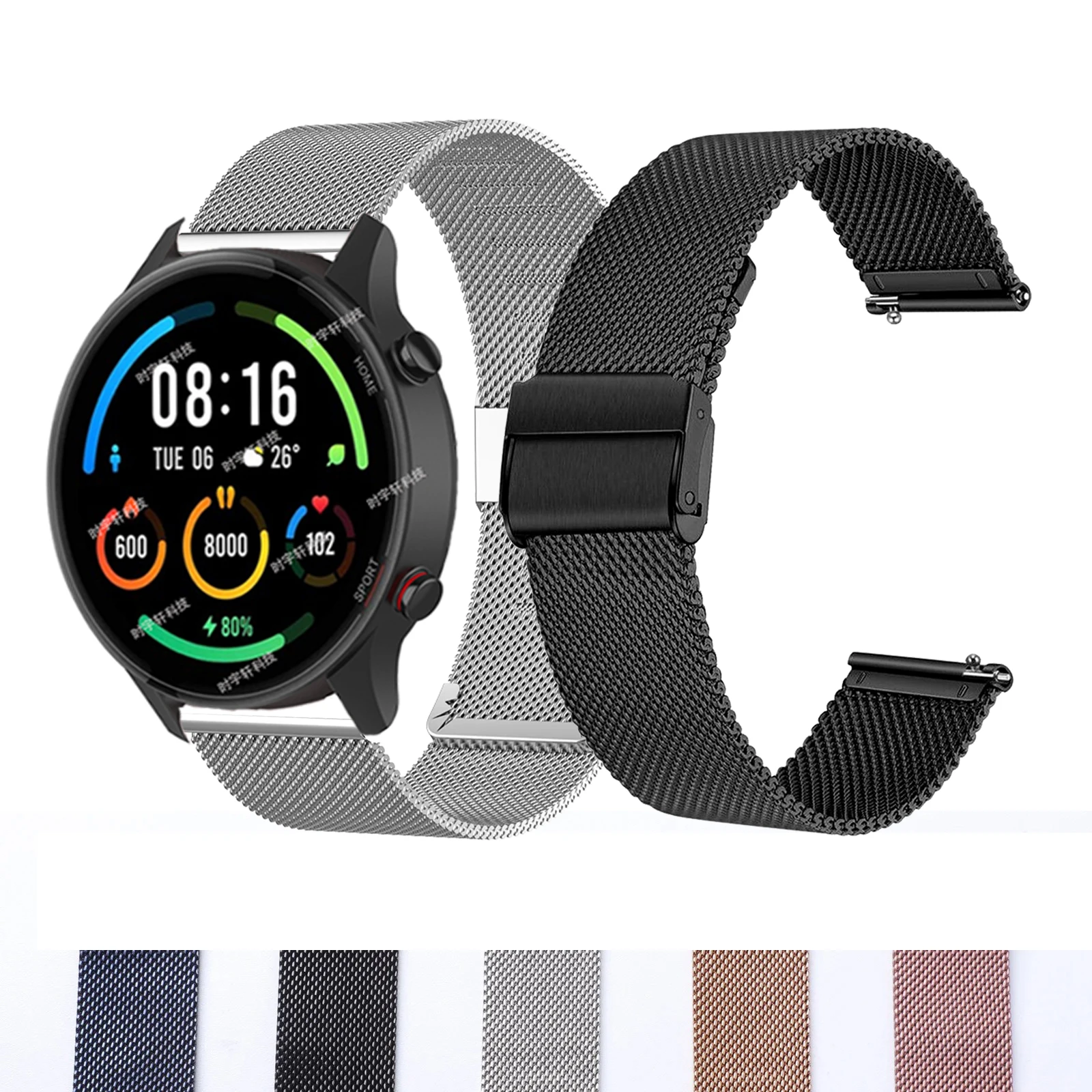 Metal 22Mm Strap Fo… - image