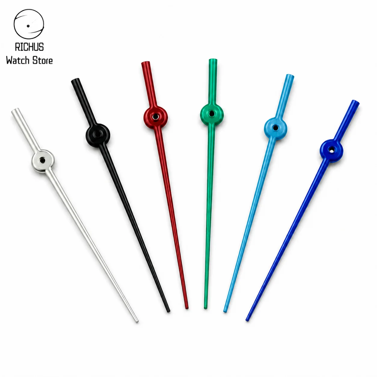 Second Watch Hands Black Silver Blue Red High Quality Fit NH35 NH36 ETA 2824 2836 DG2813 3804 Miyota 8215 821A Movement Parts