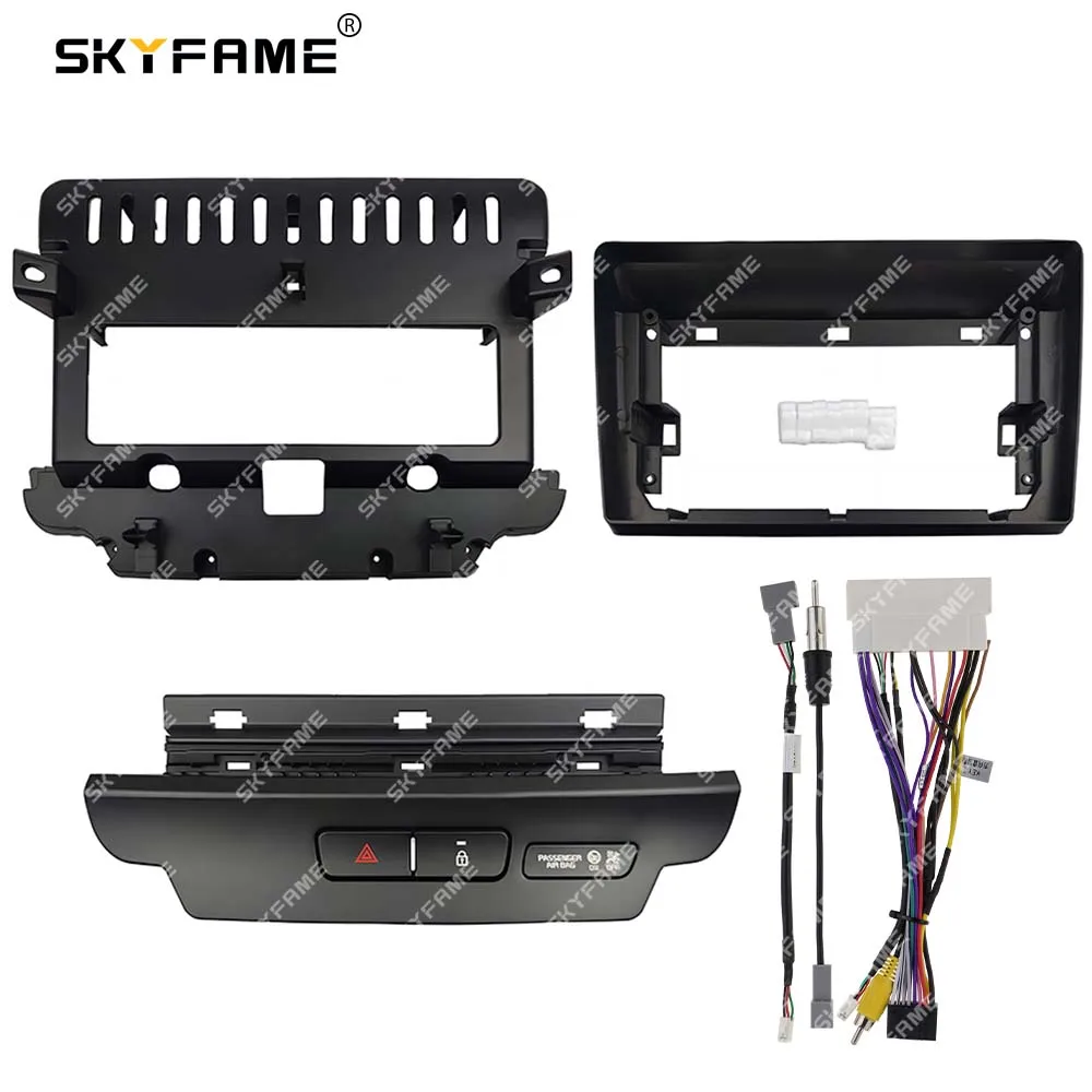 

SKYFAME Car Frame Fascia Adapter Android Radio Dash Fitting Panel Kit For KIA Ceed