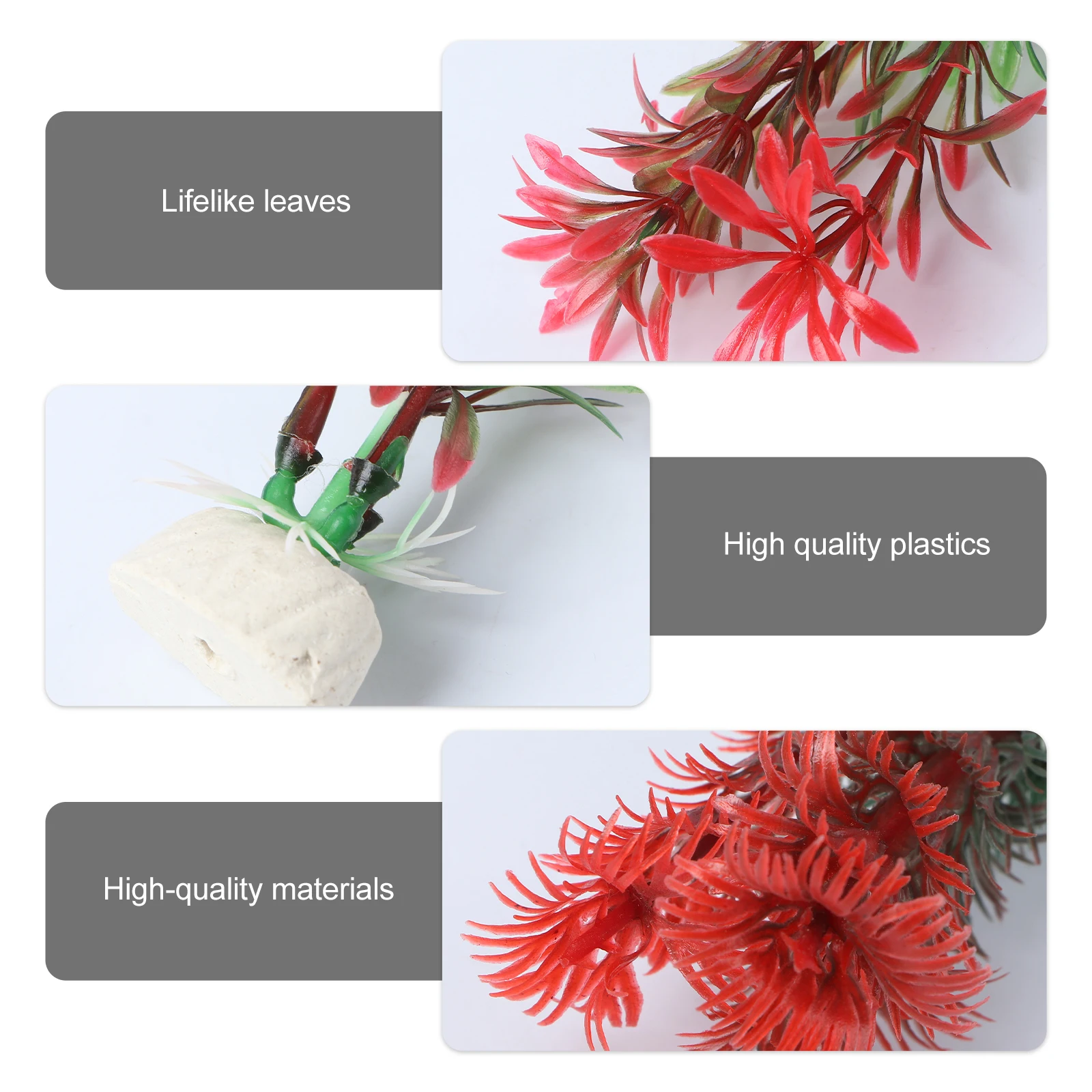 

10 Pcs Artificial Flowers Aquatic Decoration Plant Tank Aquarium Decorations Plants