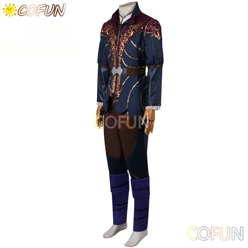 COFUN [Customized] Game Baldurs Gate 3 Astarion Cosplay Costume Halloween outfits Women Men New Suit Uniform