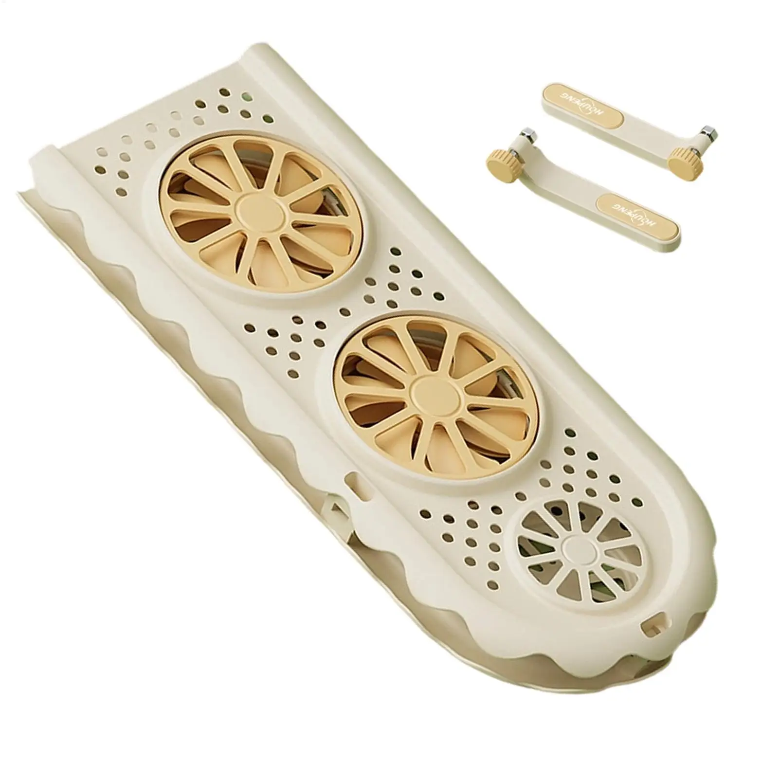 Air Vent Deflector Air Conditioner Vent Diverter With Rotatable Airwheel AC Airflow Control Deflector For Bedroom Office Home