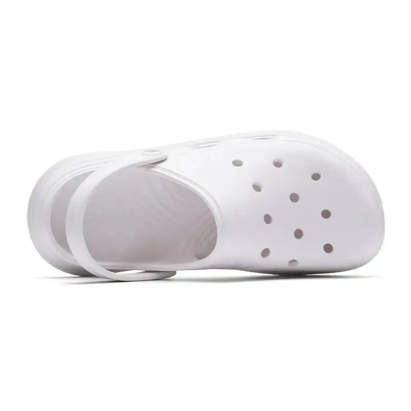 Skechers Women Clogs 111485-Ofwt Off White Slip On Sandals Casual Beach Outdoor Walking Slippers