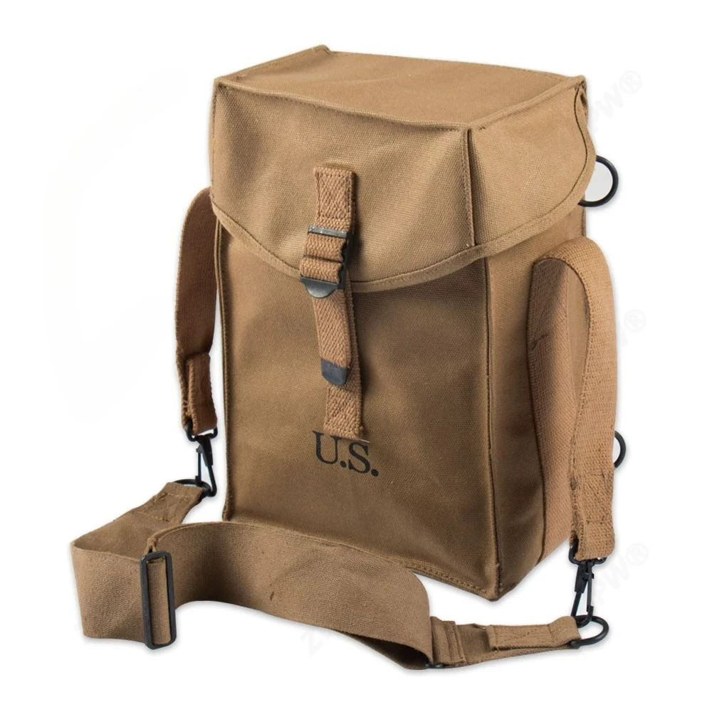 US General Purpose Crossbody Bag Men Outdoor Military Replica  Bag Adjustable Strap Suitable for Outdoor Travel Daily Carry