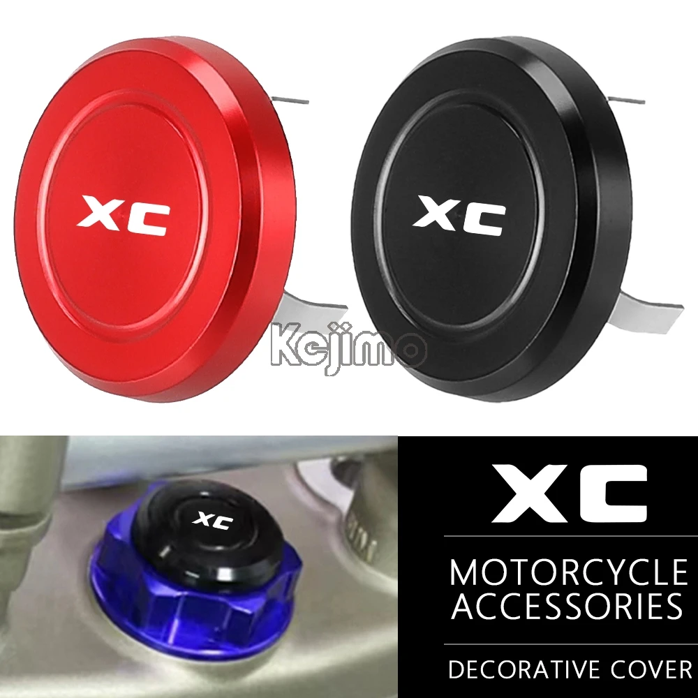 

Motorcycle Accessories HandleBar Stem Shaft Decorative cover Steering Stem Nut Cap For GASGAS XC250 XC300 XC 250 300 2017 2018