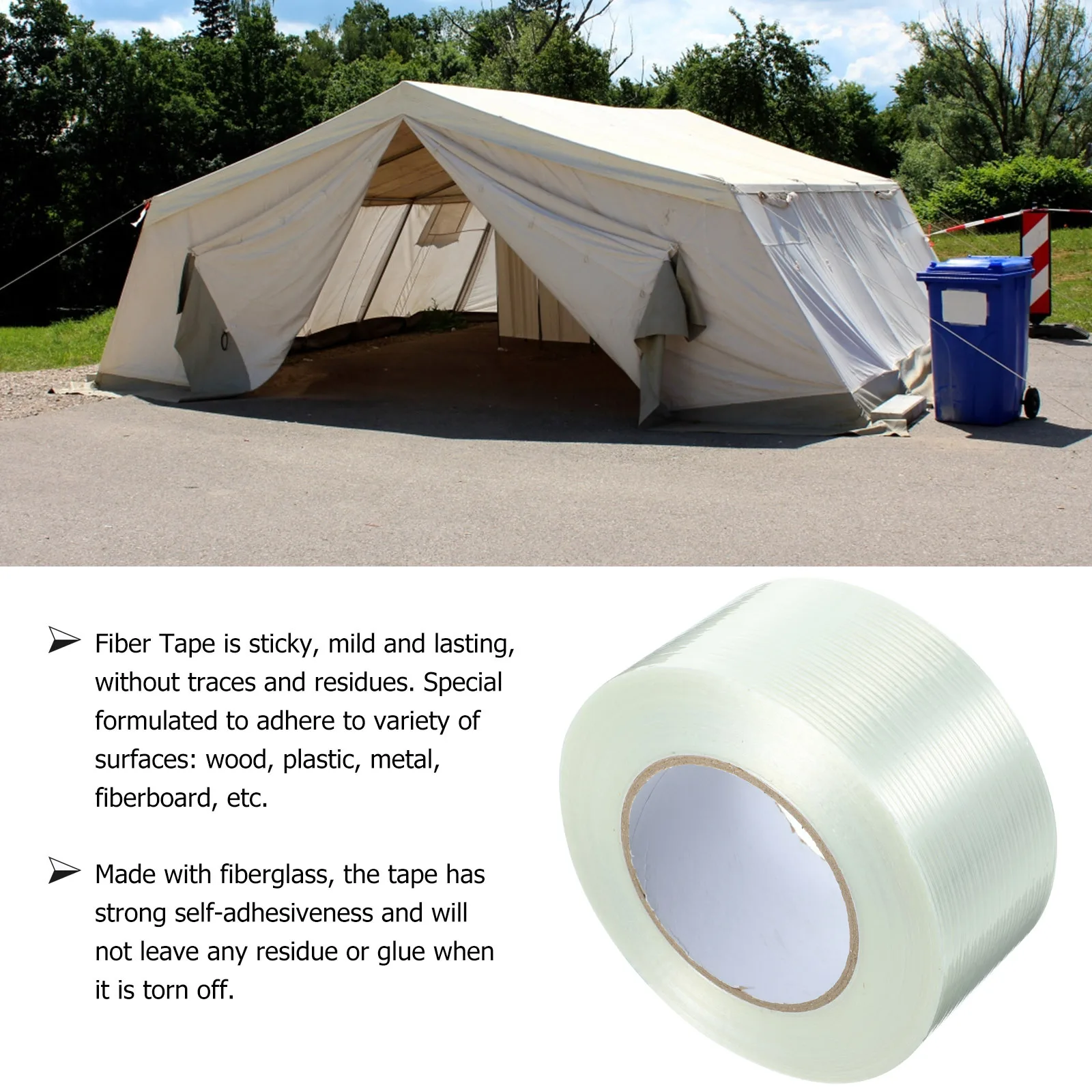 Waterproof Tape Reinforced Packing Repair Weatherproof High Temperature Sealing