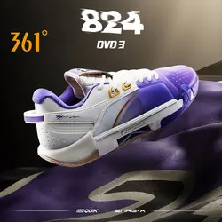361 Degrees DVD 3.0 Men Basketball Shoes Mesh Rebound Shock-Absorbing Breathable Stable Wear-resistant Male Sneakers 672441112