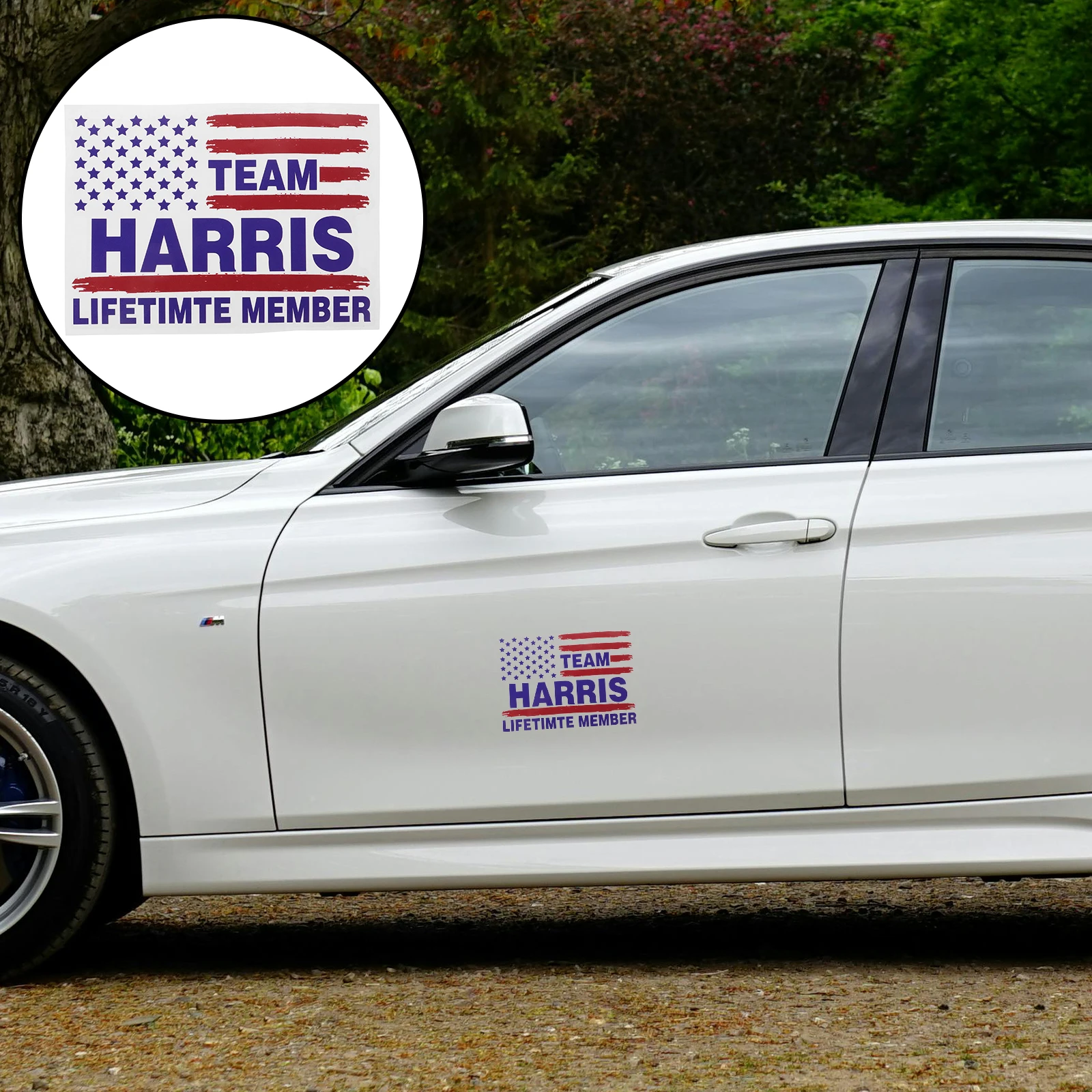 

Stylish Decal American Sticker Usa Decal Truck Accessories Patriotic Car Stickers Vehicle Supply Durable Fade Resistant Easy