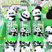 Cute Panda Sharpener For Pencil Creative Item back to school Kawaii Stationery School Supplies Accessories stationery