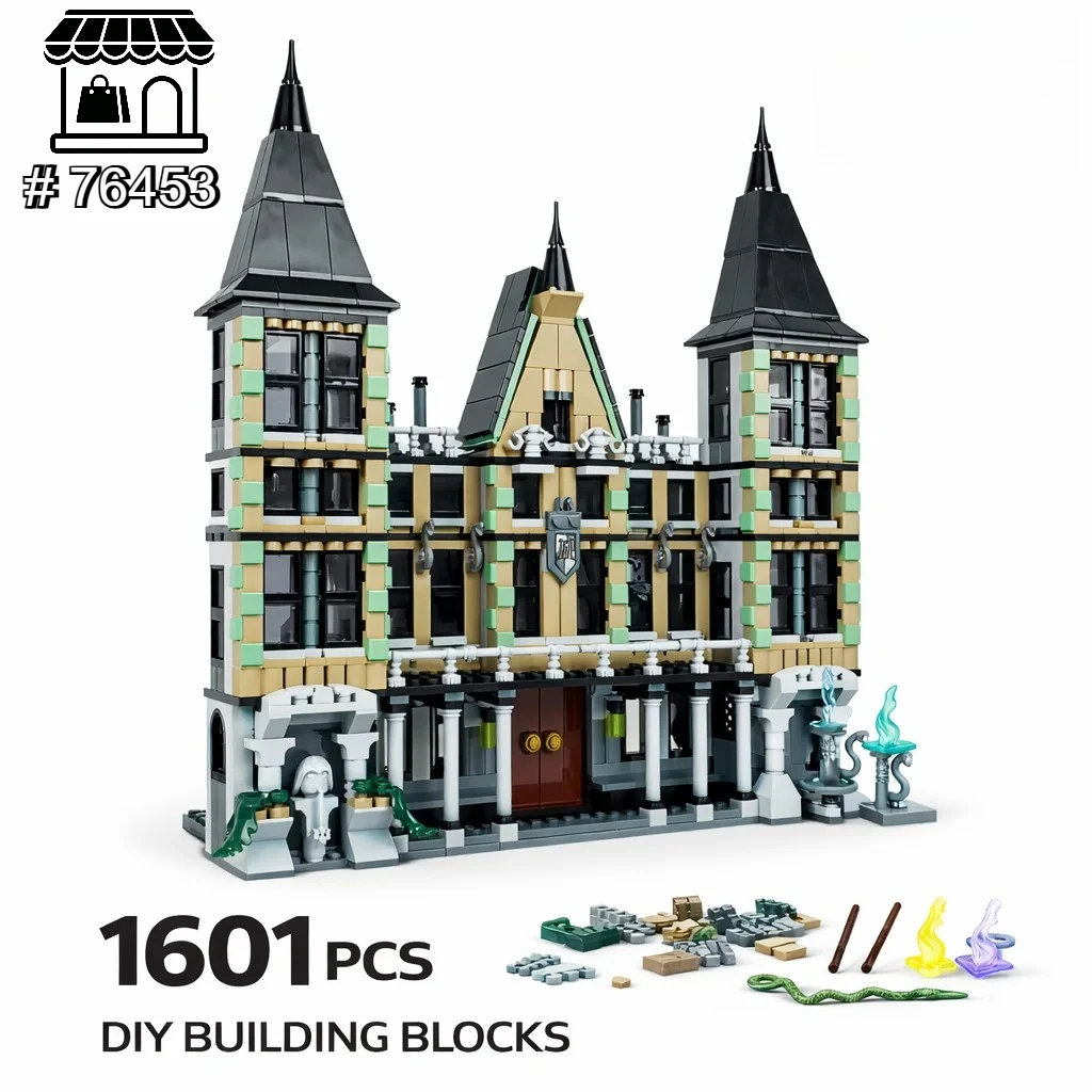 bandai-2026-new-malfoy-manor-modular-building-creative-building-block-76453-1601pcs-for-kids-halloween-christmas-birthday-gifts