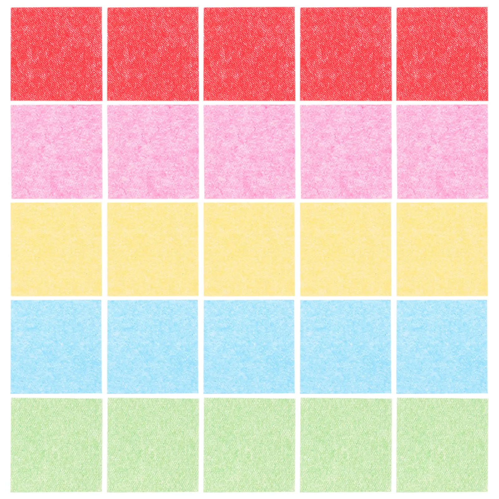 1 Bag Classic Craft Tissue Paper Squares Lightweight Compact Decorative Paper for DIY Handicrafts Birthday Confetti Table Mats
