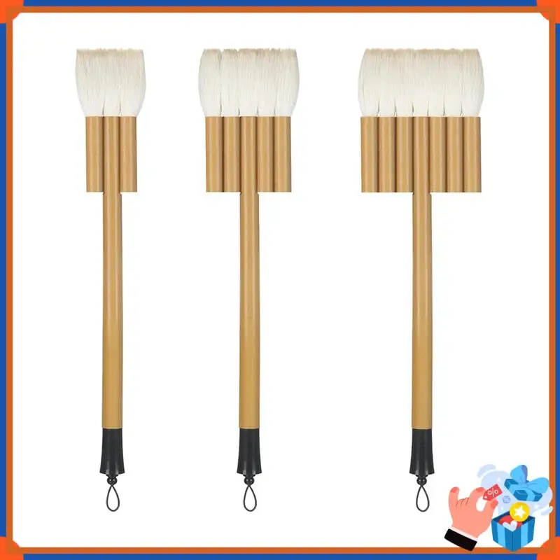 

Compact 3 Piece Watercolor Watercolor Brush Set 1 3 5 Watercolor Brush Set For Painting, Bamboo Handle Paint