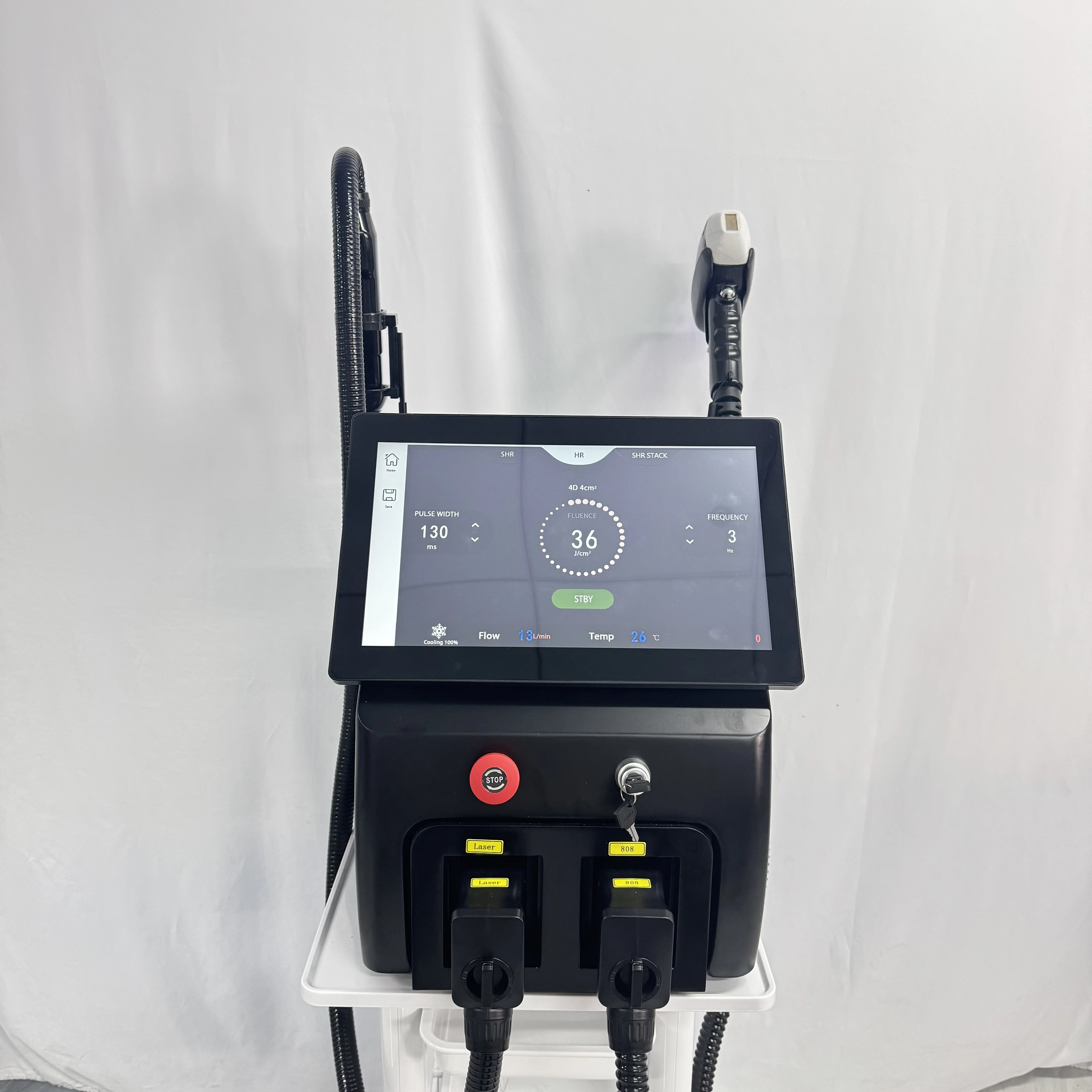 جهاز إزالة الشعر بالليزر ديود احترافي 808nm الكسندريت تبريد الجليد آلة إزالة الشعر الدائم غير المؤلم استخدام كامل الجسم في المنزل #2