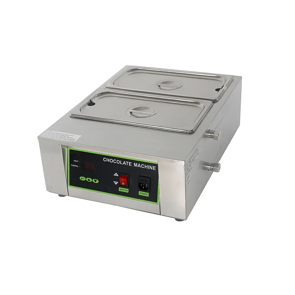 HomeWise 1/2/4 Lattice Electric Chocolate Melting Machine Chocolate Melting Furnace Tempering Machine Heating Stove