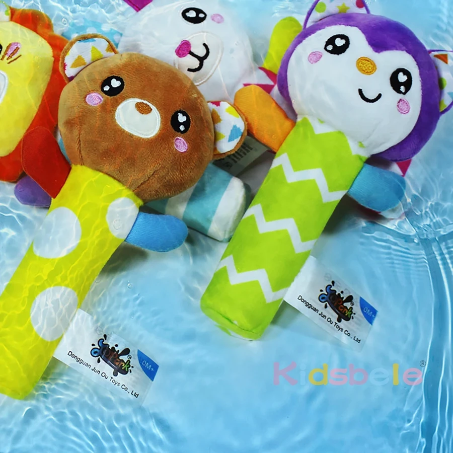 Baby Rustgevende BB Stick Babypop genaamd Stick Hand genaamd Fopspeenpop Vroeg onderwijs knuffel