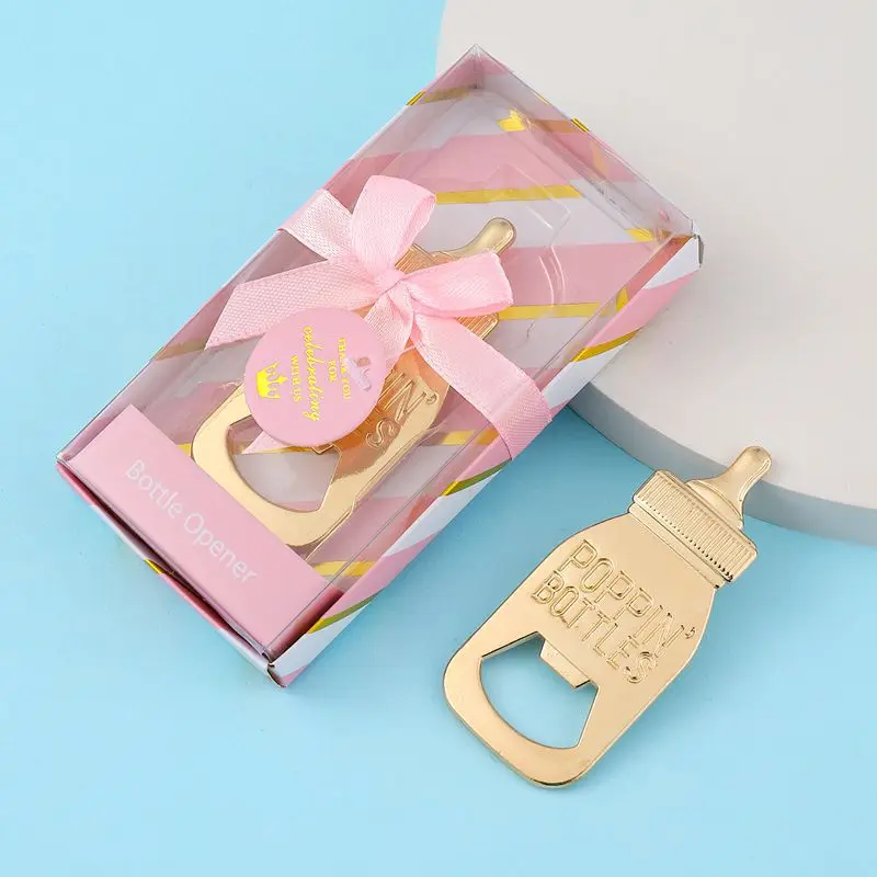 Baby Full Moon Bottle Opener for Girls, Pink Gift Box, European and American Small Gifts