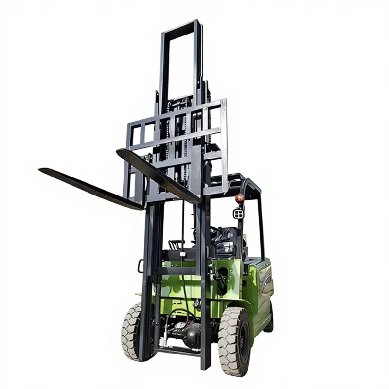 Household Storage 2/2.5/3 Ton Semi Electric Stacker Forklift Compact Lightweight Small Shop Goods Transport Lift Vehicle